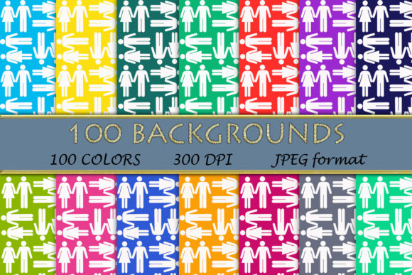 100 He and She Pattern Digital Papers: A Comprehensive Overview