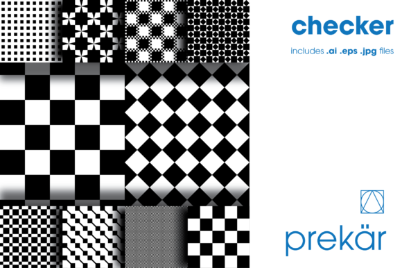 Checkerboard Patterns for Designers and Creators