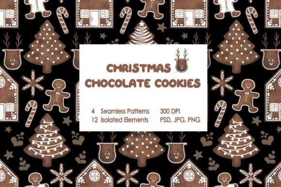 Christmas Chocolate Cookies