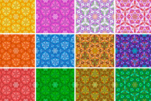 Digital Paper Set, 12 Seamless Pattern