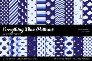 Everything Blue Digital Papers: A Versatile Resource for Creative Projects