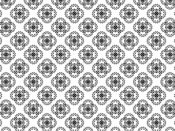 Fractal Pattern Background Square