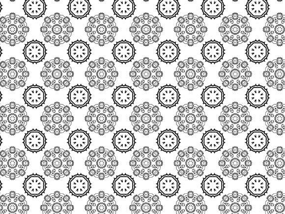 Fractal Pattern Background Thorn