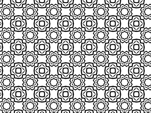 Fractal Pattern Square Flower Background: A Unique Design for Versatile Applications