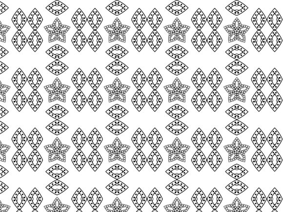 Fractal Pattern Star Dot