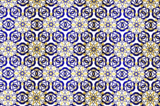 Gold and Imperial Blue in Mid-Eastern Art: A Timeless Fusion of Color and Culture