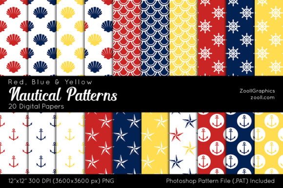 Nautical Digital Papers – A Versatile Resource for Creative Projects