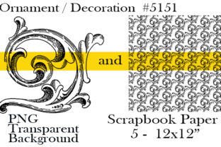 Ornament 5151 Scrapbook Paper Graphic: A Versatile Tool for Creative Projects