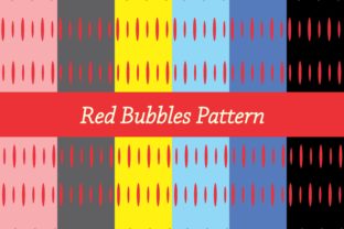 Red Bubbles Pattern: A Versatile Digital Design Resource