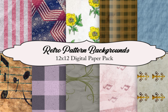 Retro Pattern Backgrounds