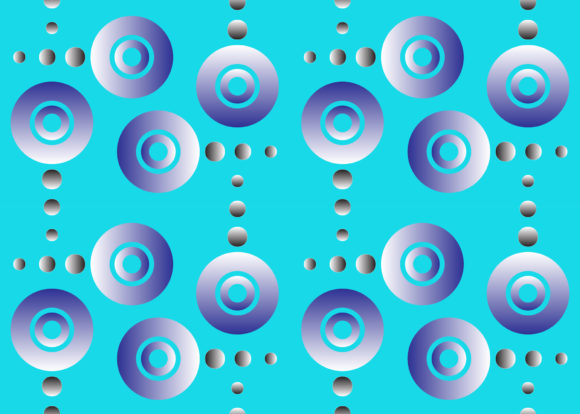 Seamless Circle Gradient Patterns