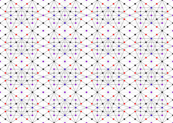 Seamless Pattern Dot Line Big